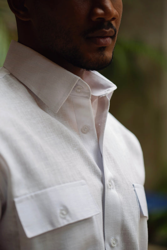 Camisas Arena Luna Mangas Largas con bolsillos