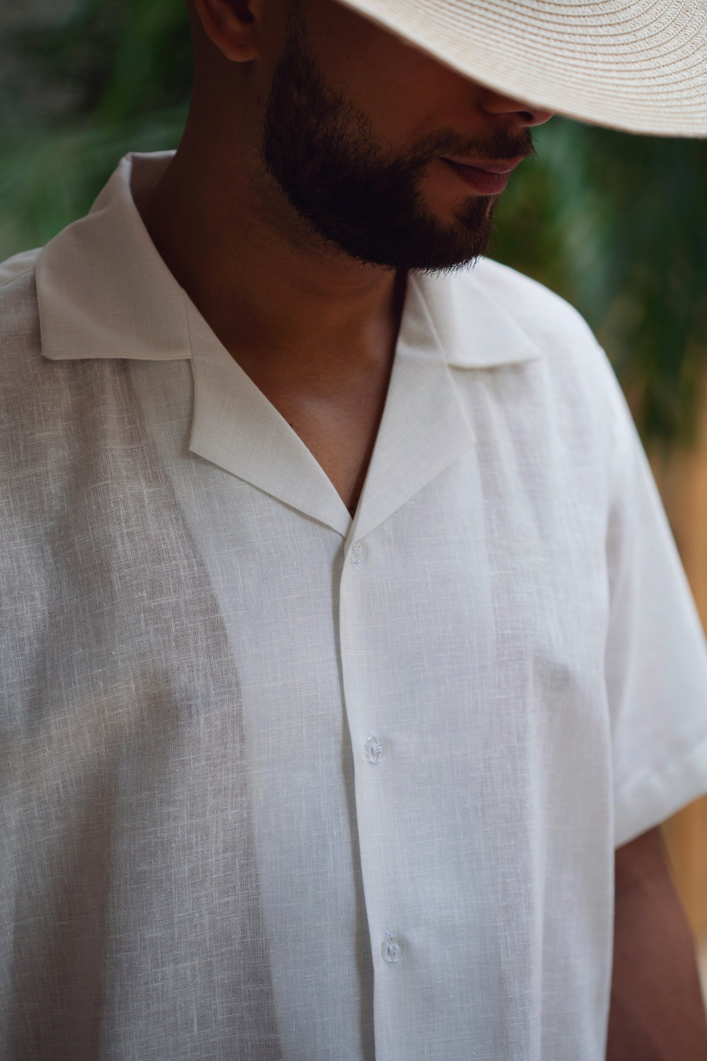 Camisas Mar Dorado Mangas Cortas sin bolsillos